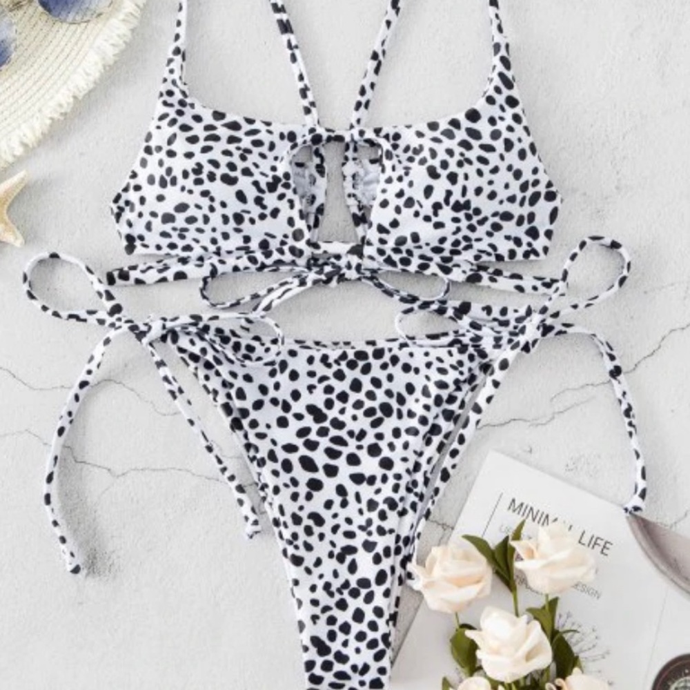 Zaful Animal Print Swimwear